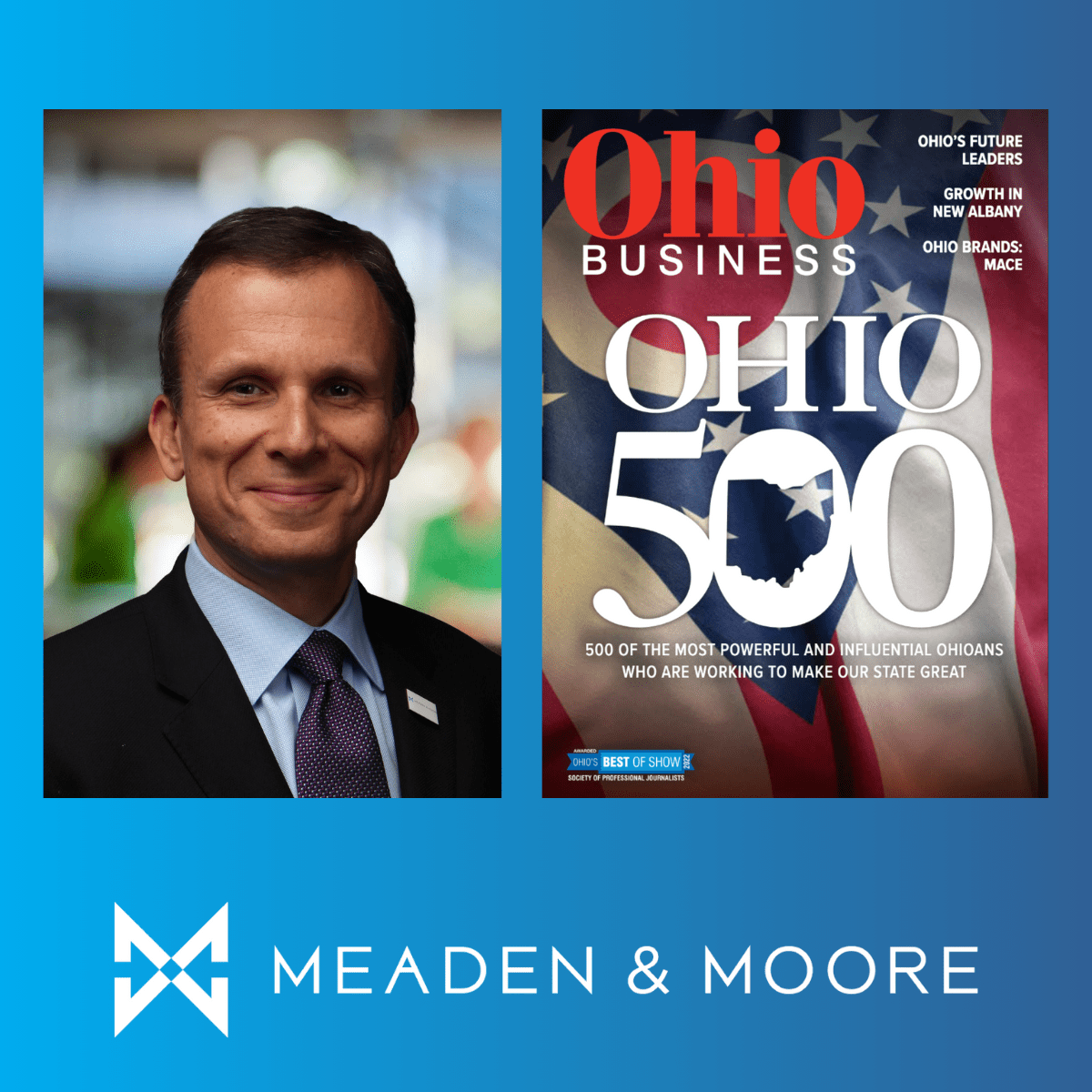 Jim Carulas Named to The Ohio 500 for the Third Year in a Row